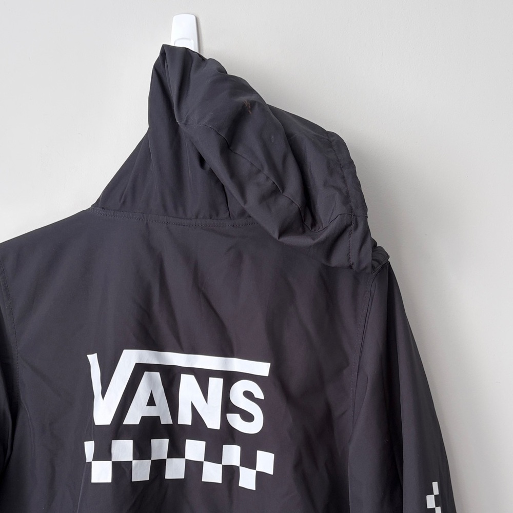 Vans Black Long Hooded Jacket - Picture 4 of 11